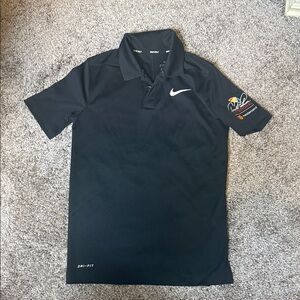 Nike Kid’s Golf Black Polo Embroidered Patch “Arnold Palmer Invitational” Size S